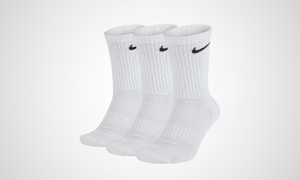 Nike Everyday Cushion Crew (white)
