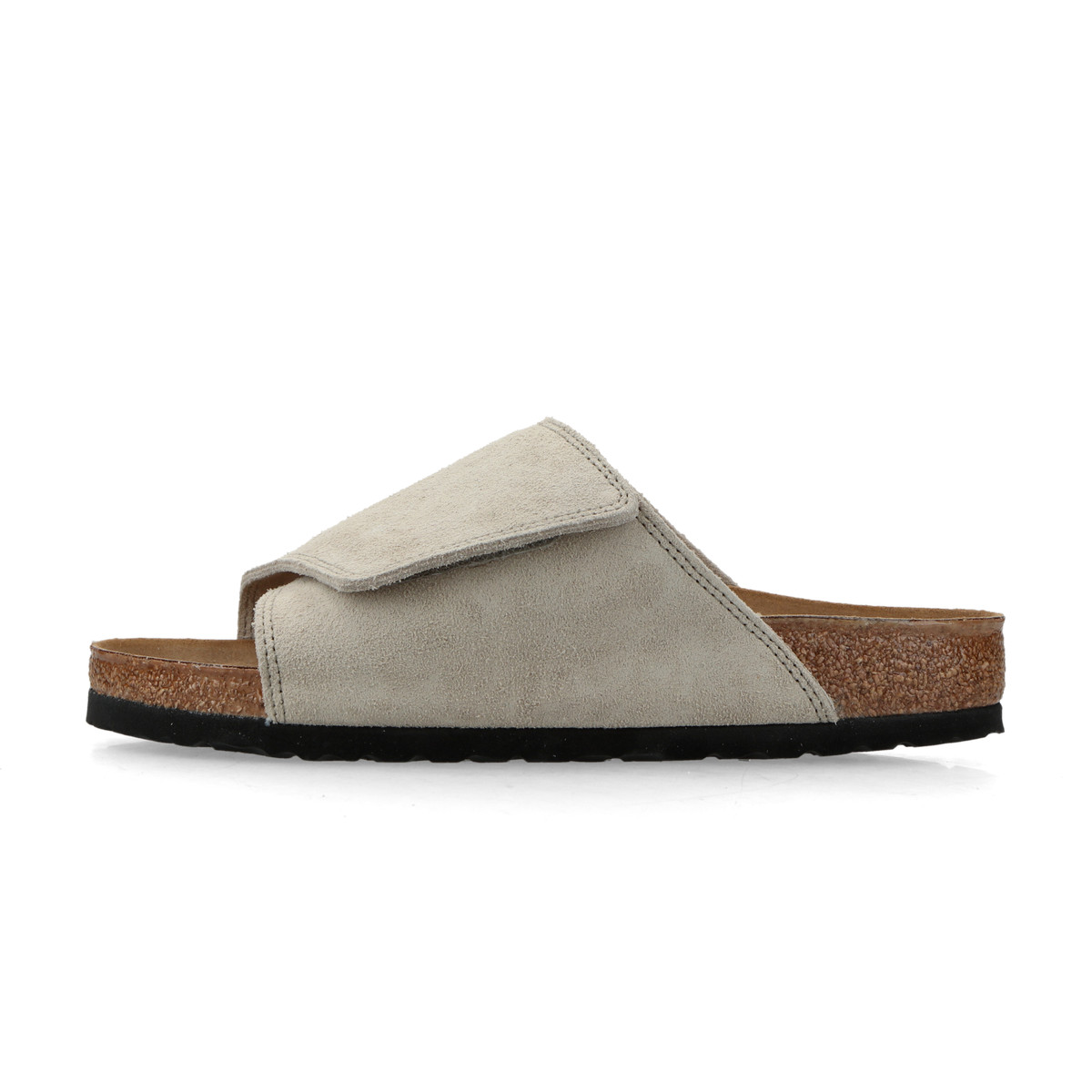 Birkenstock Solana VL Suede Leathergrau Regulargrau Oystergrau 38 - Sneaker