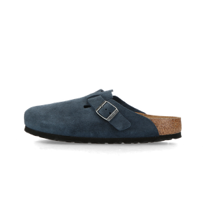 Birkenstock Boston Suede Leather New Navy