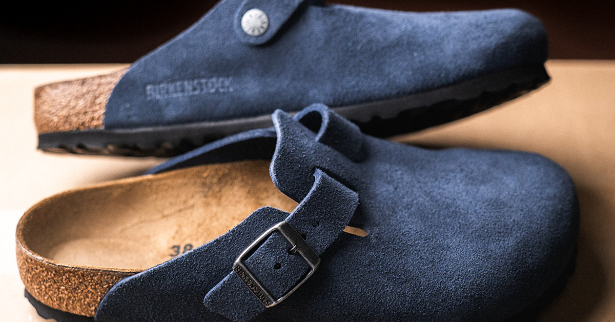 Birkenstock Boston Suede Leather New Navy | 43einhalb Sneaker Store