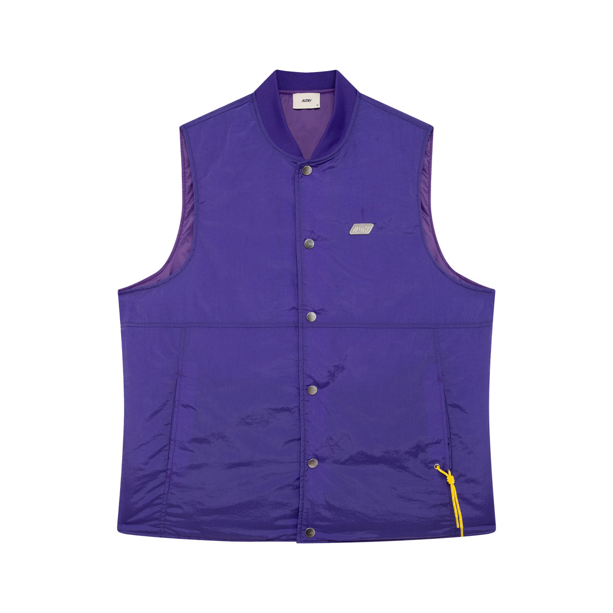 Autry Vest Main Unisex Nylon lila M - Jacken & Westen