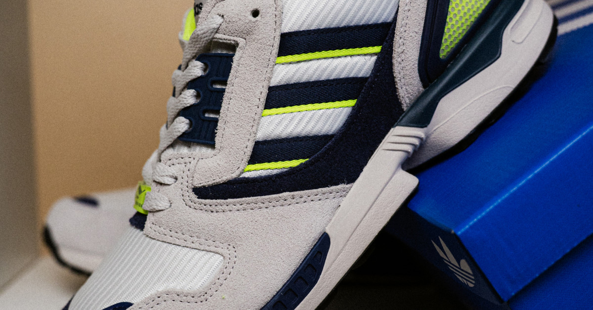 adidas ZX 8000 (footwear white / dark blue / grey one) | 43einhalb