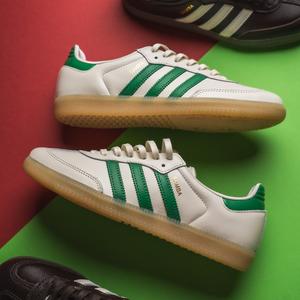 SAMBA OG W (off white / green / gold metallic)