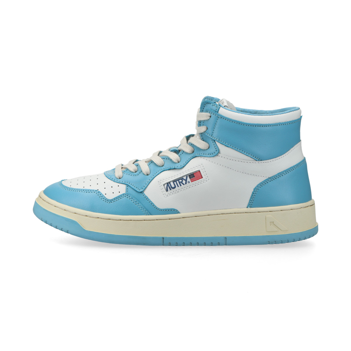 Autry Medalist Mid blau / navy/weiß 44 - Sneaker