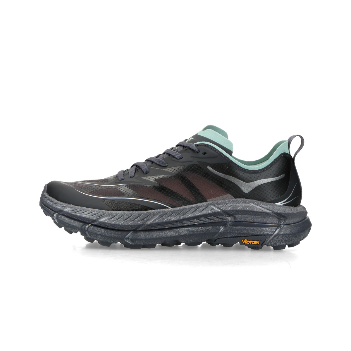 HOKA ONE ONE U Mafate Speed 4 Lite schwarz/grau 38 2/3 - Sneaker