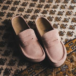 Naples Wrapped Suede - Narrow Pink Clay