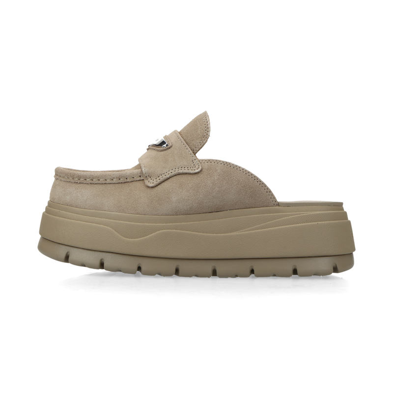 Jordan WMNS Air Jordan Mule (khaki / metallic silver) | 43einhalb