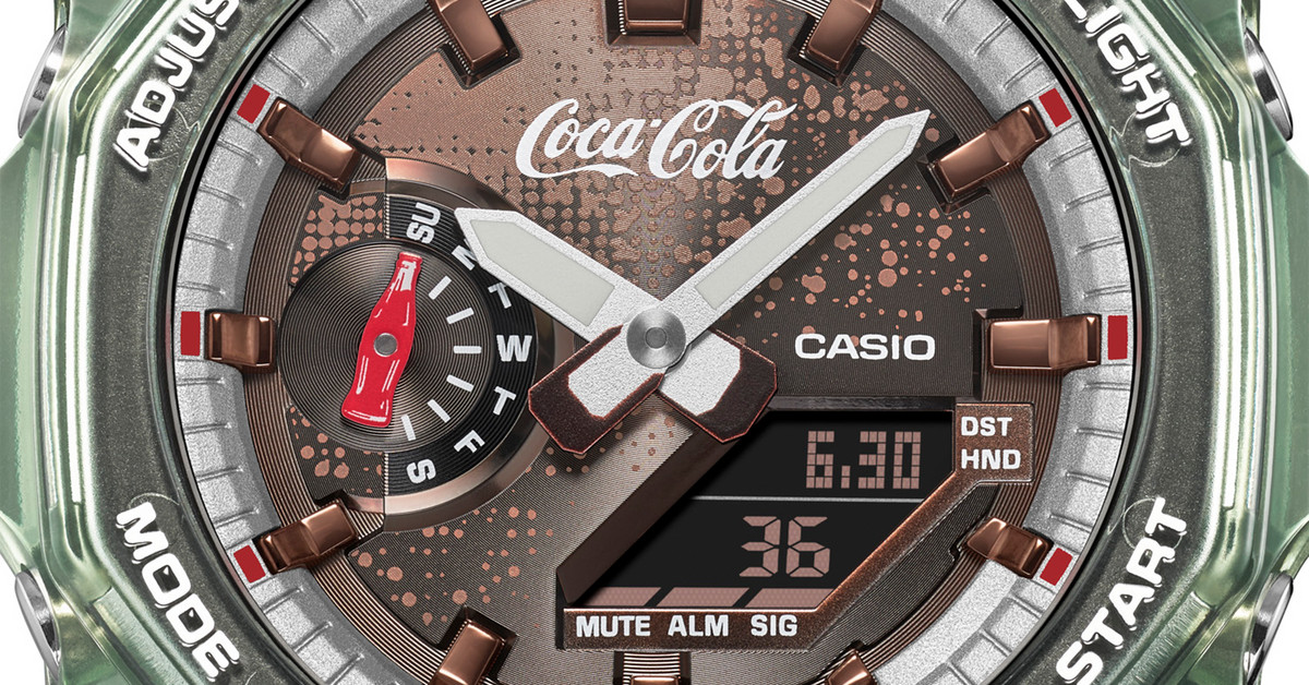 G-SHOCK x Coca Cola GA-2100CC-3AER | 43einhalb Sneaker Store