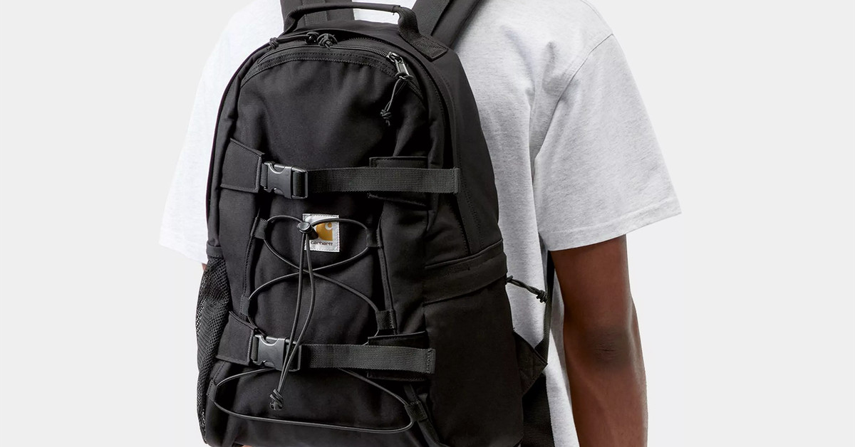 Carhartt WIP Kickflip Backpack (black) | 43einhalb Sneaker Store