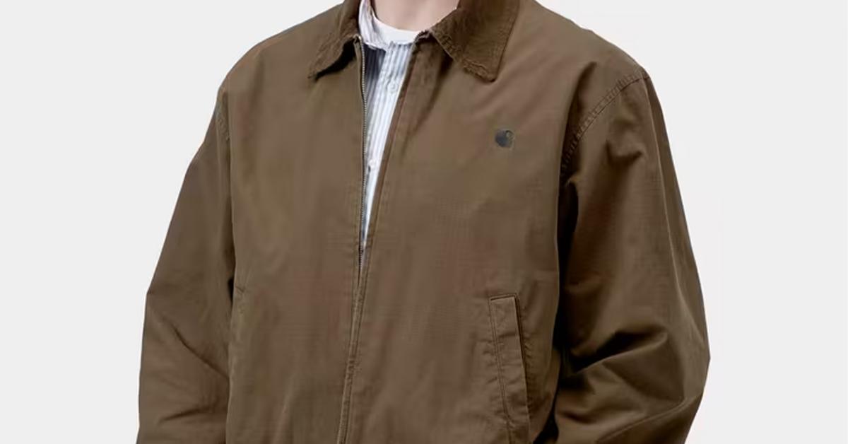 Carhartt WIP Madison Ripstop Jacket (dark beech / black 