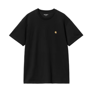 Carhartt WIP S/S Chase T-Shirt (schwarz / gold)