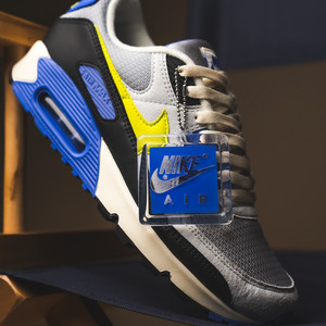Air Max 90 Photon Dust and Blue