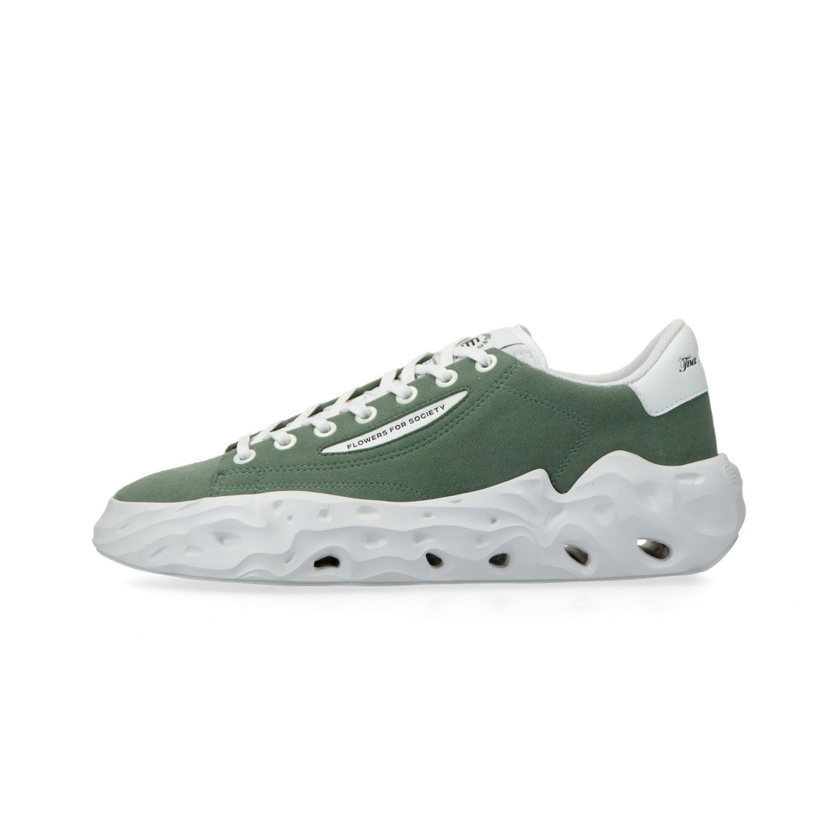Flowers for Society Topless Green M grün 48 - Sneaker