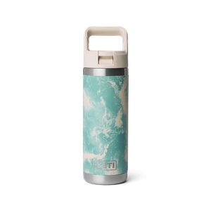 YETI Rambler 18 Oz Colour Straw Bottle Sea View