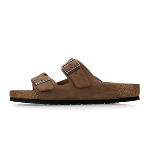 Birkenstock Arizona Suede Leather - Regular Dark Tea
