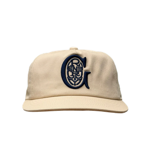 Green Room Headwear Creme White Logo Cap