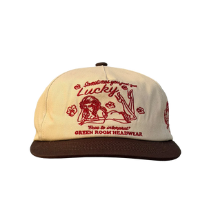 Green Room Headwear Strippers Cap Beige/Brown