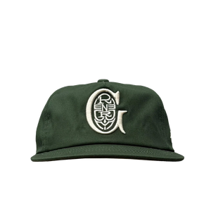Green Room Headwear Royal Green Logo Cap Forest Green