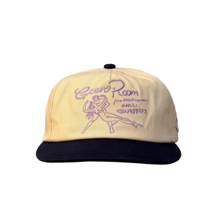 Green Room Headwear Hotline Bling Cap Beige/Lila