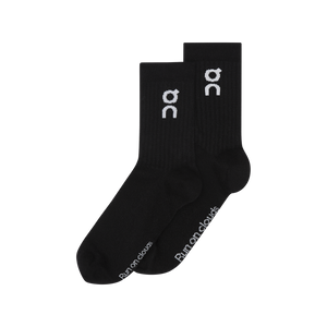 On Logo Sock High 3P 1 U (black / white)
