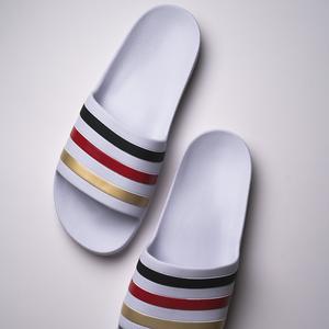 Adilette Aqua Germany (white / black / red / gold)
