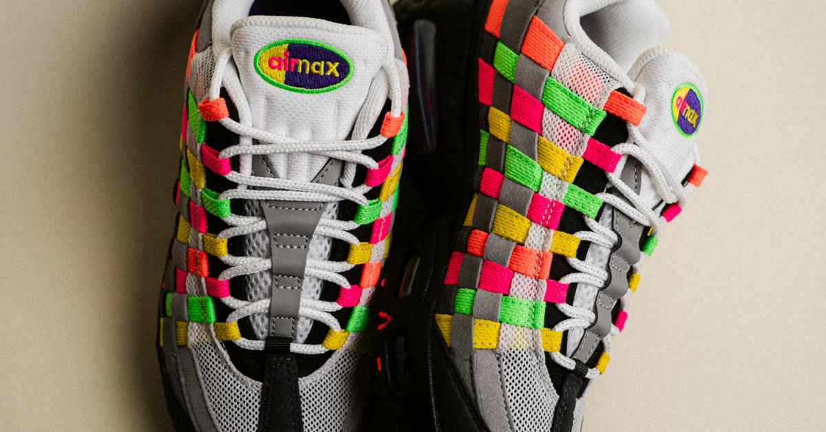 Nike Air Max 95 Big Bubble Woven (white / purple dynasty / pearl 