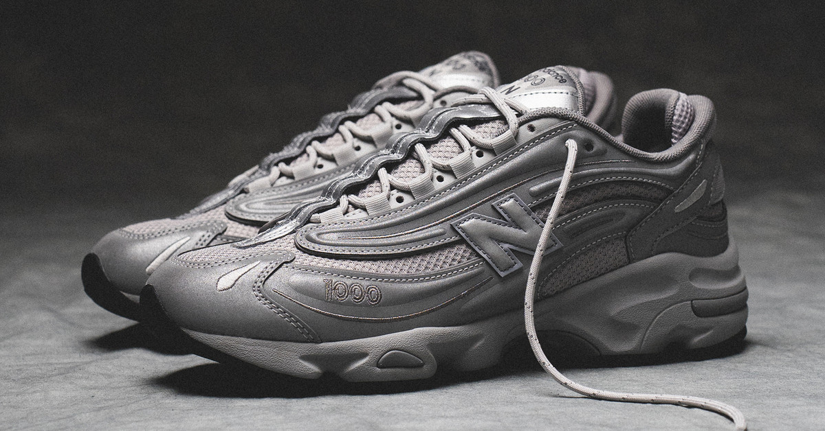 New Balance M1000TE Silver Metalic | 43einhalb Sneaker Store