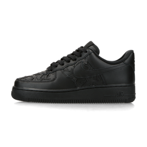 Nike Air Force 1 07 (black / black / metallic silver)