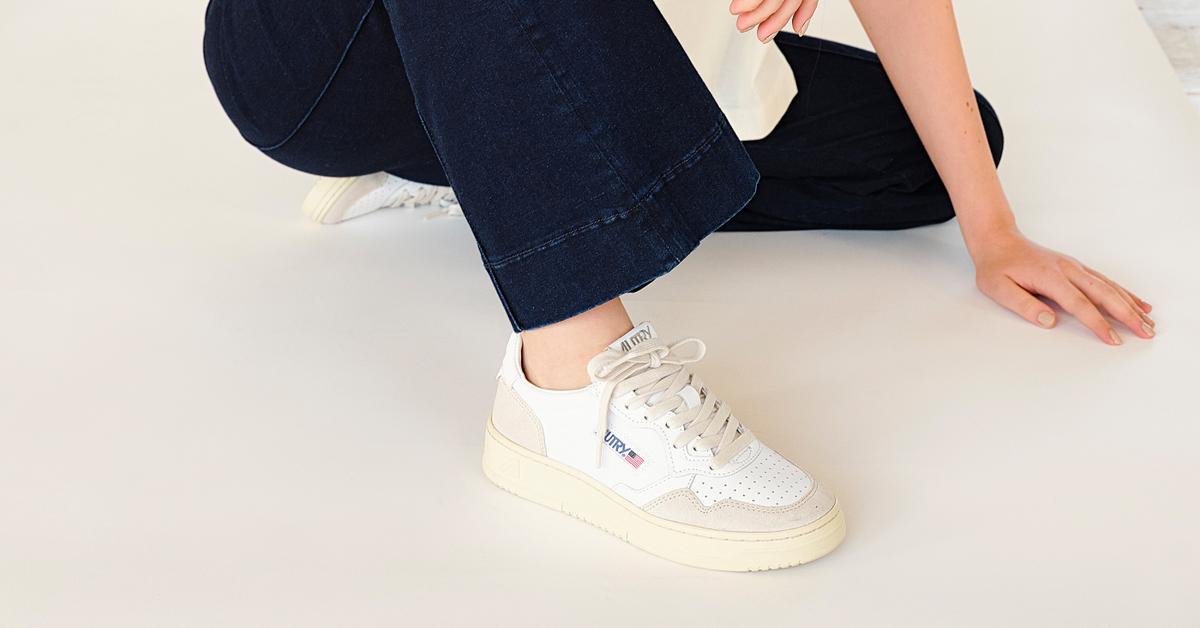 Autry Medalist Low W (weiß / beige) | 43einhalb Sneaker Store