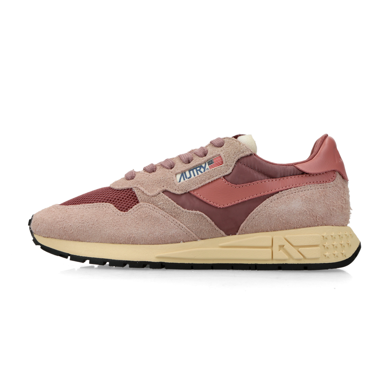 AUTRY スニーカー Autry Reelwind Low (suede / net rose / dessand) | 43einhalb