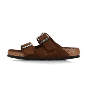 Birkenstock Arizona Soft Footbed Suede Leather - Regular Carafe Tonal FB