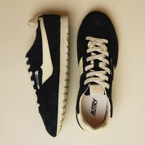 Windspin Low (suede / leat blk / rut)