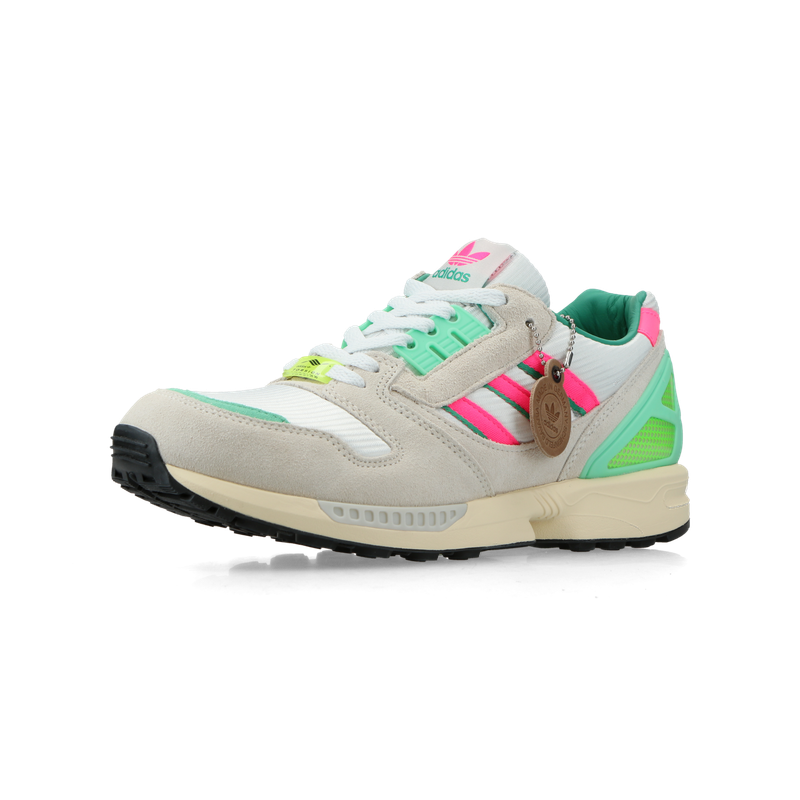 みー adidas ZX 8000 MIG (off white / lucid pink / semi court green