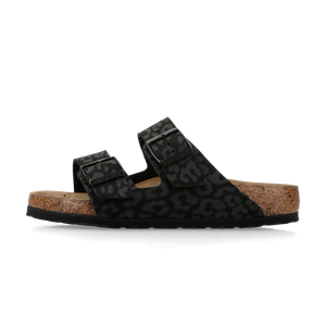 Birkenstock Arizona Synthetics - Regular Leo Black