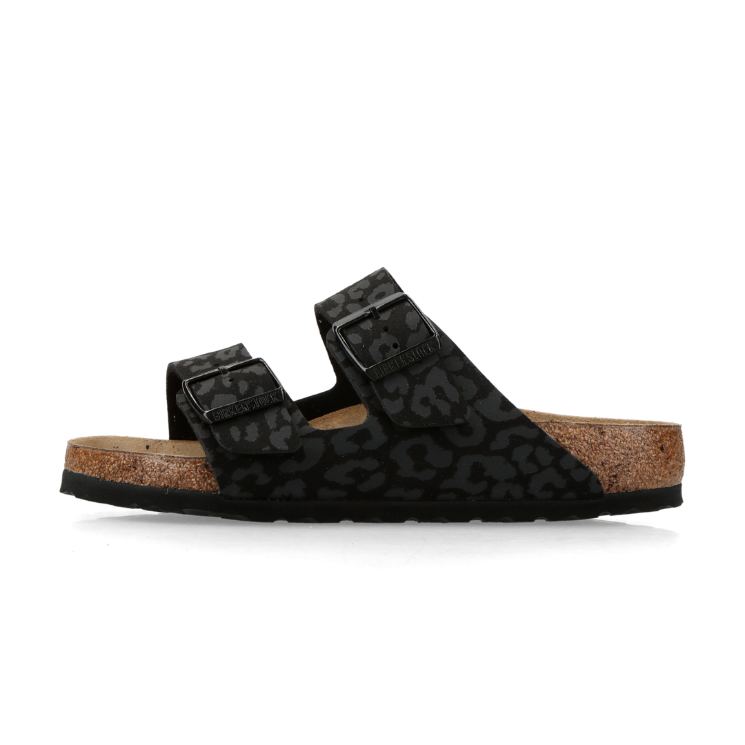 Birkenstock Arizona Synthetics - Regular Leo Black | 43einhalb