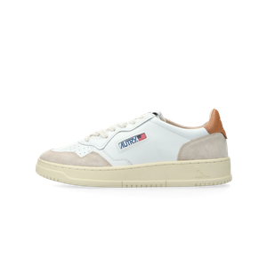 Autry Medalist Low W  (leat / suede white / sandstorm)