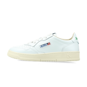 Autry Medalist Low (lea / lealogo wht / wht)