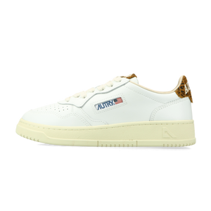 Autry Medalist Low (lea / suecolleg wht / leoprint)