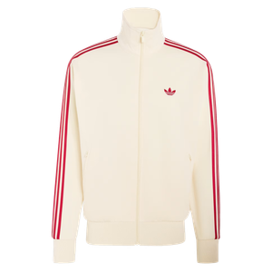 adidas Firebird Track Jacket (warm vanilla / team victory red)