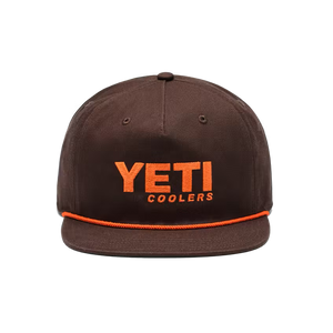 YETI Coolers Flat Brim Rope Hat (coffee)