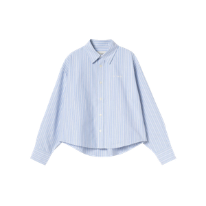 Carhartt WIP W L/S Kanan Shirt (kanan stripe, bleach)