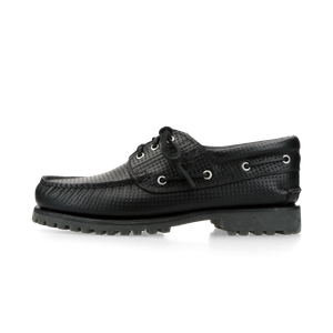 Timberland Authentic Boat Shoe (black /  grain /  brown)