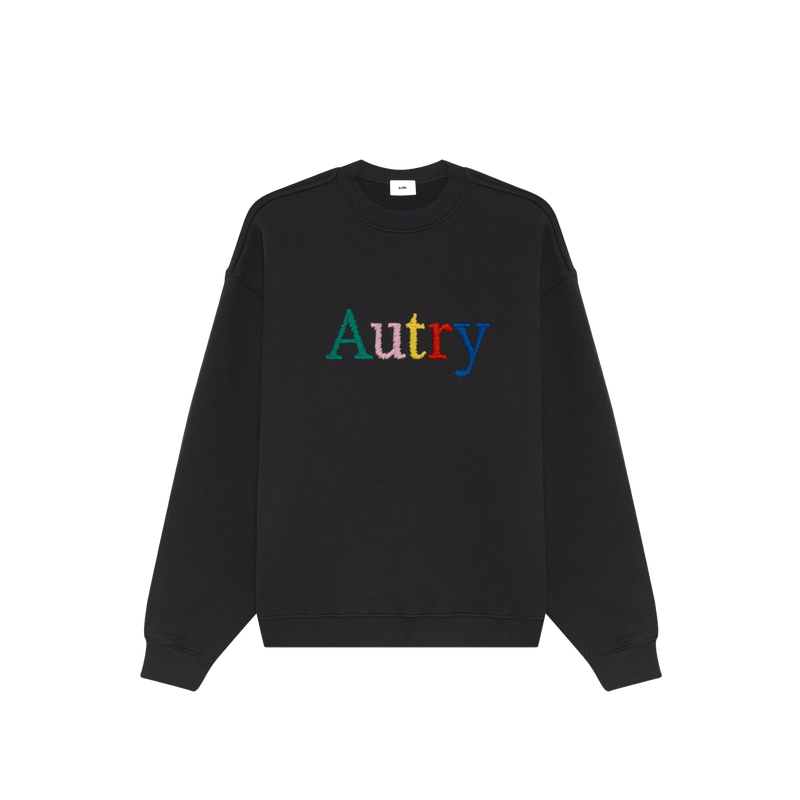 Autry Sweatshirt Main (heavy jers lavagna) | 43einhalb Sneaker Store