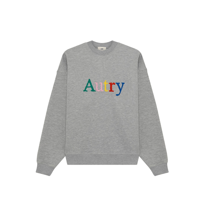 Autry Sweatshirt Main (heavy jers dk melange) | 43einhalb Sneaker
