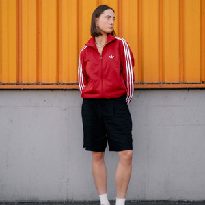 Firebird Track Jacket (red / white)