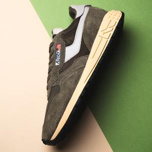 Reelwind Low (suede / net oliv / harbmist)