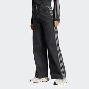 HIGH RISE WIDE LEG DENIM PANT (denim)