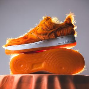 Air Force 1 (campfire orange / sunset / white)