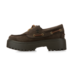Timberland WMNS Stone Street Boat Shoe (dark brown nubuck)