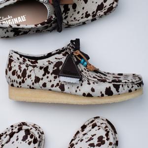 Wallabee Brown Cow Print